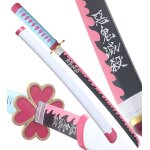 Demon slayer katana mitsuri kanroji epee en bois kimetsu no yaiba sabre - 80cm