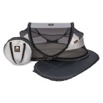 Deryan lit d'enfant de voyage avec moustiquaire luxe argent�