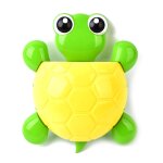 Dessin anim� mignon tortue porte brosse a dents ventouse crochet tortue enfants porte brosse a dents ...