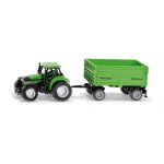 Deutz avec remorque fortuna a 2 essieux