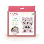 Kit diamant mosaique porte monnaie chat