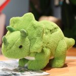 Dinosaur park dessin anim dinosaure poupe tyrannosaure rex tricratops peluche jouet confort compagnon ...