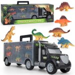 Dinosaure camion transporteur voiture jouet dinosaures transport porte - voitures camion jouets figurines ...