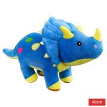Dinosaure poupe peluche jouet grand tyrannosaurus rex triceratops dragon a long cou oreiller poupe ...