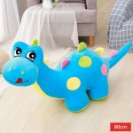 Dinosaure poupe peluche jouet grand tyrannosaurus rex triceratops dragon a long cou oreiller poupe ...