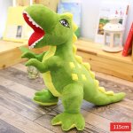 Dinosaure poupe peluche jouet grand tyrannosaurus rex triceratops dragon a long cou oreiller poupe ...