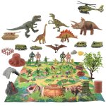 Modle de dinosaure de simulation, jouets educatifs pour enfants, petits animaux de simulation, avec ...