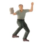 Diorama 1 / 64, poup�e lavage de voiture, sc�ne ext�rieure pour siku greenlight