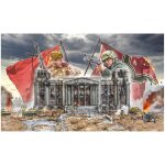 Diorama 1 / 72 : chute du reichstag 1945 - maquettes italeri