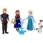 Disney frozen disney - coffret la reine des neiges anna et elsa - coffret de 4 poup�es