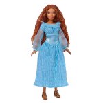 Disney la petite sirne - poupe ariel humaine, avec robe bleue