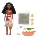 Disney - poup�e vaiana et compagnie avec accessoires - disney princess - jft12