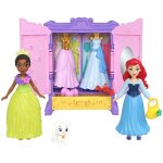 Disney princess - coffret la garde - robe royale - avec 2 petites poup�es