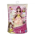 Disney princess disney princesses la belle et la bte - belle robe enchante et paillettes - 30 cm