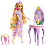 Disney princess princesses disney - poup�e raiponce, coiffeuse et accessoires