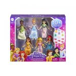 Disney princesses - coffret 6 mini - princesses avec accessoires - figurine - 3 ans et +