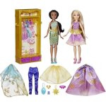 Disney princesses le dressing de jasmine et raiponce. armoire avec tenues pour poupes. jouet pour enfants. ...