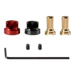 Dissipateur thermique en m�tal � coque dure sans soudure, jeu de fiches bananes de 4 mm pour batterie ...