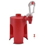 Distributeur d'eau mini fontaine automatique rouge  l'envers, pour la maison, les voyages, le camping, ...