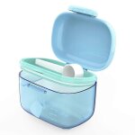 Distributeur de lait maternis 300 g, portable, pour voyage, lait en poudre, bonbons, fruits, collations, ...