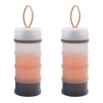 Distributeur de lait maternisé sans bpa, design a quatre couches, goulot en entonnoir, portable pour ... Distributeur de lait maternisé sans bpa, design a quatre couches, goulot en entonnoir, portable pour ...