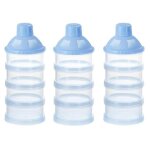 Distributeur de lait en poudre pour bébé, récipient de rangement de voyage empilable et intelligent, ... Distributeur de lait en poudre pour bébé, récipient de rangement de voyage empilable et intelligent, ...