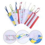 Distributeur de pochettes r�utilisables pour lingettes humides, 8 pi�ces, portable, etanche, rechargeable, ...