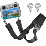 Dji mini 3 pro rc longe, sangle de cou epaule, corde en nylon tress de haute qualit avec vis en acier ...