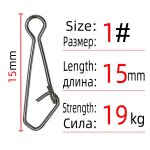 Dndyuju crochet de pêche en acier inoxydable, goupille a pression, clip a verrouillage rapide, accessoires ... Dndyuju crochet de pêche en acier inoxydable, goupille a pression, clip a verrouillage rapide, accessoires ...