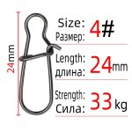 Dndyuju crochet de pêche en acier inoxydable, goupille a pression, clip a verrouillage rapide, accessoires ... Dndyuju crochet de pêche en acier inoxydable, goupille a pression, clip a verrouillage rapide, accessoires ...