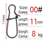 Dndyuju crochet de pêche en acier inoxydable, goupille a pression, clip a verrouillage rapide, accessoires ... Dndyuju crochet de pêche en acier inoxydable, goupille a pression, clip a verrouillage rapide, accessoires ...