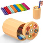 Documents d'apprentissage montessori en silicone et trieur de formes, jouets de tri pour les tout - petits, ... Documents d'apprentissage montessori en silicone et trieur de formes, jouets de tri pour les tout - petits, ...