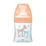 Dodie biberon sensation verre 150 ml beige biche 0 - 6 mois