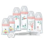 Dodie kit naissance - 6 biberons anti - colique ttines plates, 1 sucette anatomique 0 - 2 mois, 1 goupillon ...