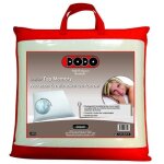 Dodo topmemory oreiller uni classique blanc 60 x 60 cm synthétique ergonomique Dodo topmemory oreiller uni classique blanc 60 x 60 cm synthétique ergonomique