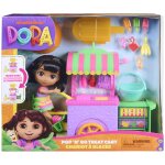 Dora, chariot � glaces avec 15 �l�ments, chariot transformable et espace de rangement avec figurine dora ...