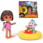 Dora - coffret cadeau aventure exp�dition aquatique - figurine a collectionner - 2 figurines & 1 accessoire ...