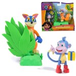 Dora - coffret cadeau aventure surprise pour chipeur - figurine a collectionner - 2 figurines & 2 accessoires ...