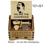 Dor mcanique we are the champions bote  musique numrique couleur impression boutique cadeau musical ...