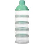 Doseur de lait, distributeur de lait en poudre portable avec 5 compartiments botes empilables convient ...