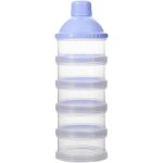 Doseur de lait, distributeur lait en poudre portable avec 5 compartiments botes empilables convient ...