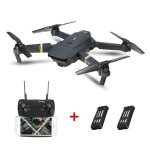 Dotopon� eachine e58 wifi fpv rc drone 2mp cam�ra 2 batteries kit quadcopter rtf jouet cadeau