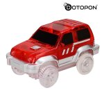 Dotopon voiture de piste magique avec l'eclairage clignotant jouet educatif pour des cadeaux d'anniversaire ...