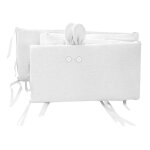 Doublure de berceau dtachable et respirante, une pice, anti - collision, pour lit de bb