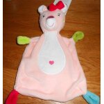 Doudou biche faon baby club rose blanc petit coeur peluche babyclub bambi lapin c&a Doudou biche faon baby club rose blanc petit coeur peluche babyclub bambi lapin c&a