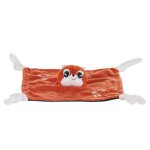 Doudou carre blanc goupil le renard plat orange Doudou carre blanc goupil le renard plat orange