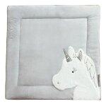 Doudou et compagnie dc3336 gymnase et tapis d'�veil pour b�b� gris, blanc tapis de jeux pour b�b�