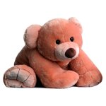Doudou et compagnie gros'ours 65cm - miel