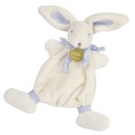 Doudou et compagnie lapin bonbon - doudou bleu