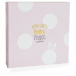 Doudou et compagnie lapin bonbon - doudou rose
